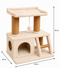 Cozy Terrace Cat House