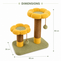 Sunny Bloom Cat scratcher