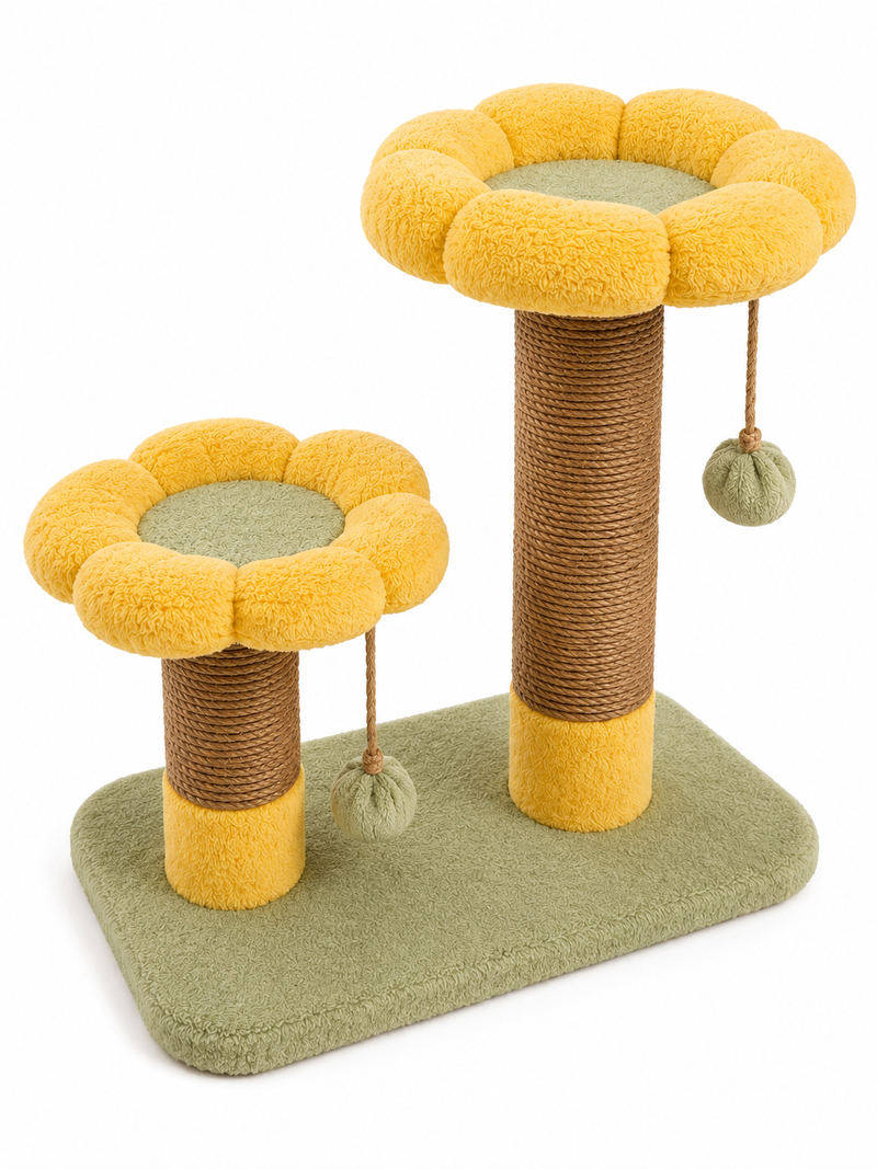 Sunny Bloom Cat scratcher