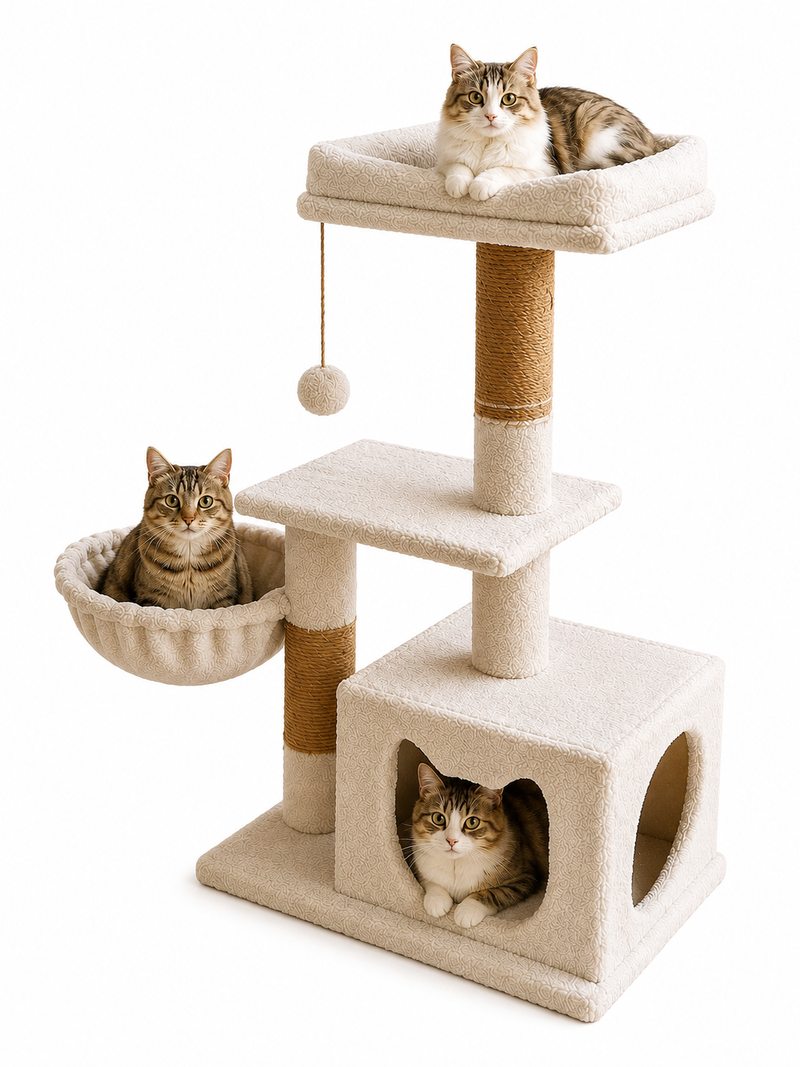 Luna Lounge Cat Tower