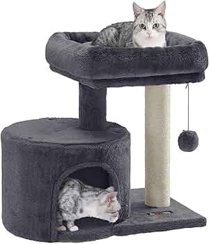 Cozy Hideaway Cat Tree