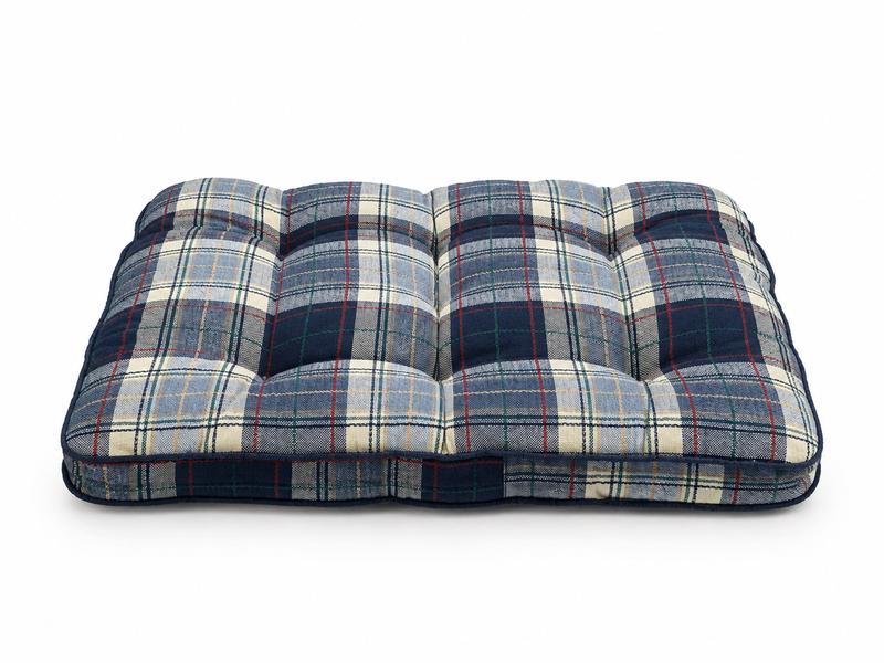 Classic Plaid Dog Bed