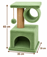 Mint Cozy Cat Tree