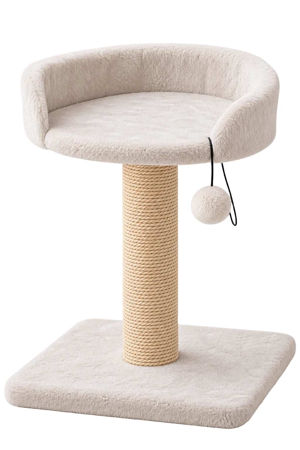 Cozy cat perch and scratcher