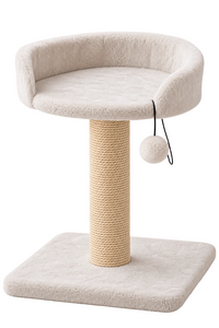 Cozy cat perch and scratcher