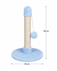 Playful Cat Scratching Post